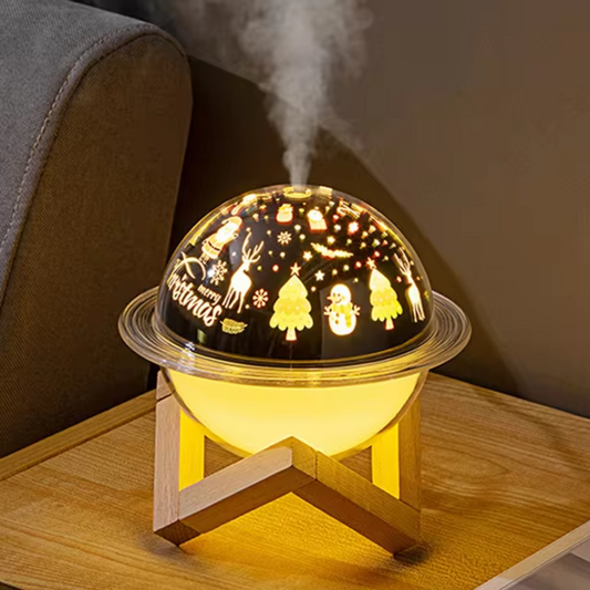 Humidifying light lamp